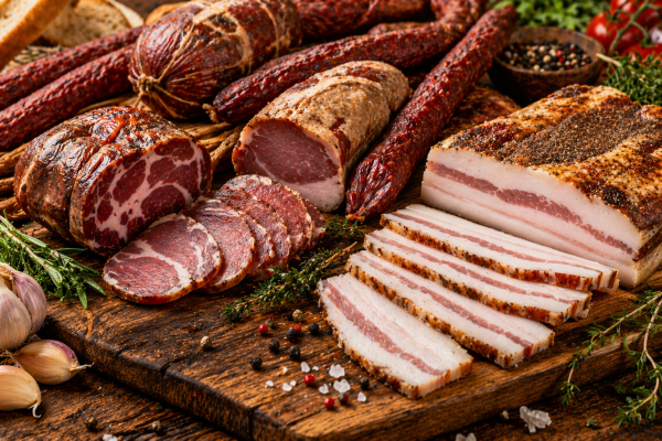 Specialități din carne, Slănină, Kaizer, Gusa