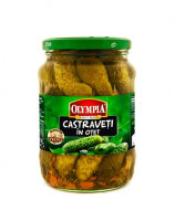 OLYMPIA CASTRAVETI IN OTET 720ML / OLYMPIA essiggurken...