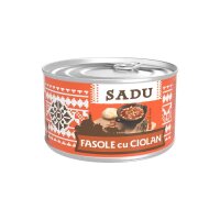 SADU FASOLE CU CIOLAN 400G / SADU weisse bohnen mit...