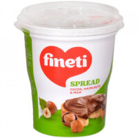 FINETI CREMA CU CACAO ALUNE SI LAPTE 400G / FINETI kakao...
