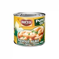 BUCEGI White Beans for Cooking and Salad 400 g
