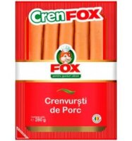 FOX CRENVURSTI DE PORC EXTRA 470G / FOX...