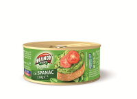 Mandy Vegetarische Pastete mit Spinat 120g