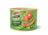 MANDY PATE VEGETAL CU SPANAC 200G / MANDY vegetarische...