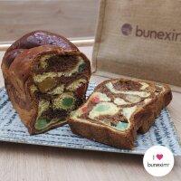 BUNEXIM Cozonac de post cu nuca si cacao 500G