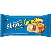 ELMAS CROISSANT GIGANT CU CACAO SI VANILIE 160G / ELMAS...