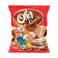 OLLA CRUNCH BISCUITI CU CREMA DE CACAO 100G / OLLA crunch...