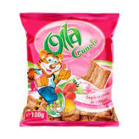 OLLA CRUNCH BISCUITI CU CREMA DE CAPSUNI 100G / OLLA...