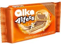 ALFERS Napolitane cremă vanilie 170g