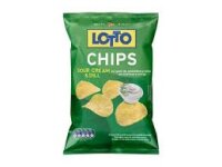 LOTTO CHIPS CU SMANTANA SI MARAR 60G / LOTTO chips...