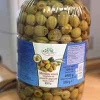 DEFNE MASLINE VERZI CU ARDEI GASTRO KG / DEFNE gruene...