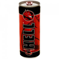 HELL BAUTURA ENERGIZANTA DOZA 250ML / HELL energy drink...
