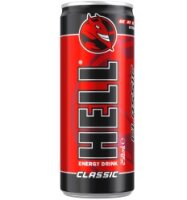 HELL ENERGY DRINK ORIGINAL 250ML / HELL energy drink dose...