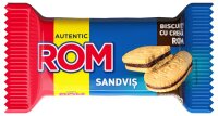 ROM sandvis vanilie si crema rom 36g