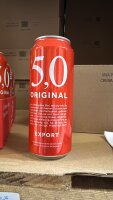 Bier 5,0 Original Export 0,5L Dose 5,2%Alc. 12,0% GP, DPG