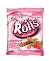 VIVA Snacks cu Cremă de Cocos 100g / VIVA rolls kokos 100...