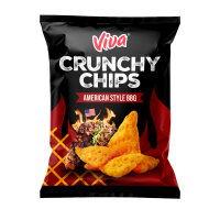 VIVA CHIPS CROCANTE BARBECUE 100G / VIVA crunchy chips...