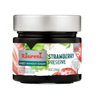 Raureni Erdbeermarmelade ohne Zucker 240g