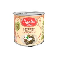 SCANDIA SARMALUTE IN FOI DE VITA 400G / SCANDIA...