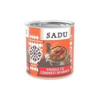 SADU FASOLE CU CARNATI 800G / SADU weisse bohnen mit...